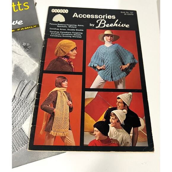Beehive Vintage Knitting Pattern Books Booklets 1950’s 1960’s - Picture 5 of 13